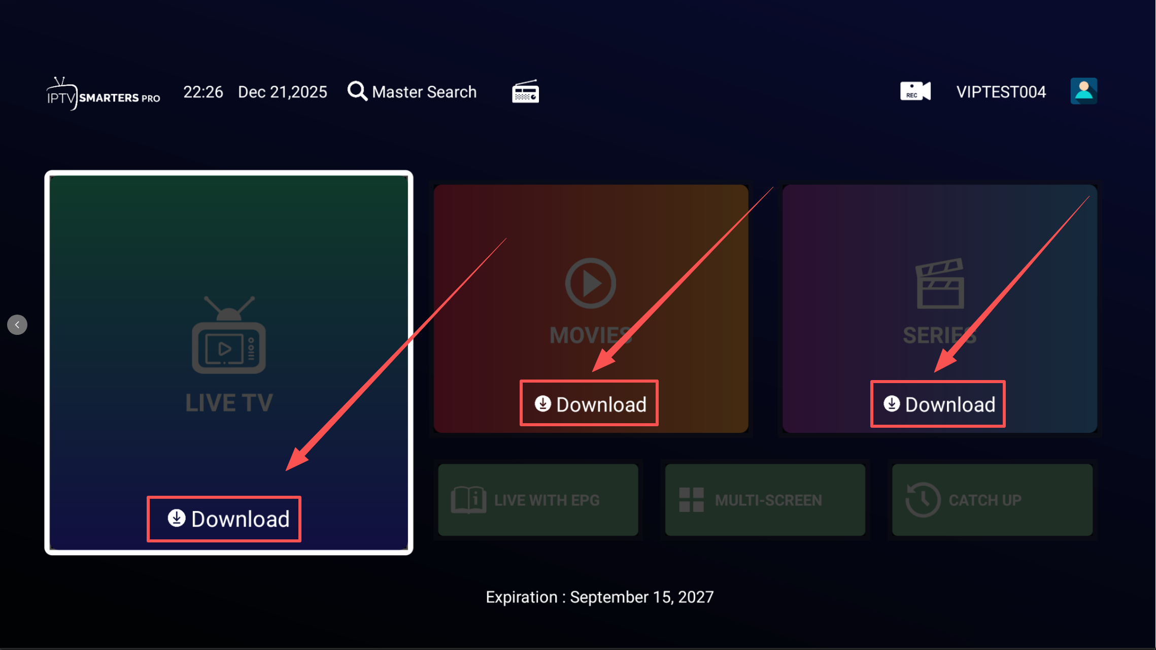 Mejors IPTVers Pro for FireStick